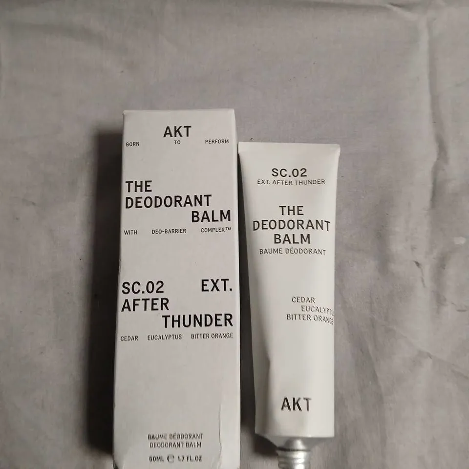 AKT THE DEODORANT BALM – SC.02 EXT. AFTER THUNDER, 60ML