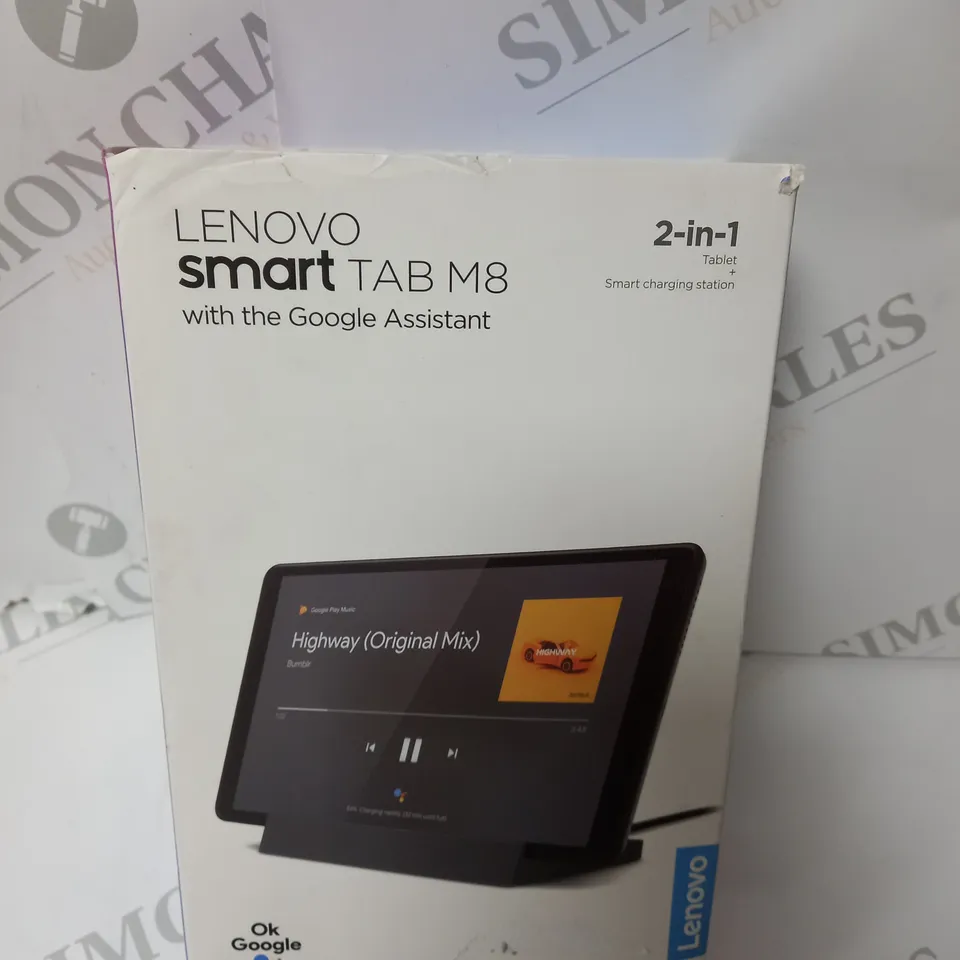 BOXED LENOVO SMART TAB M8 WITH GOOGLE ASSISTANT
