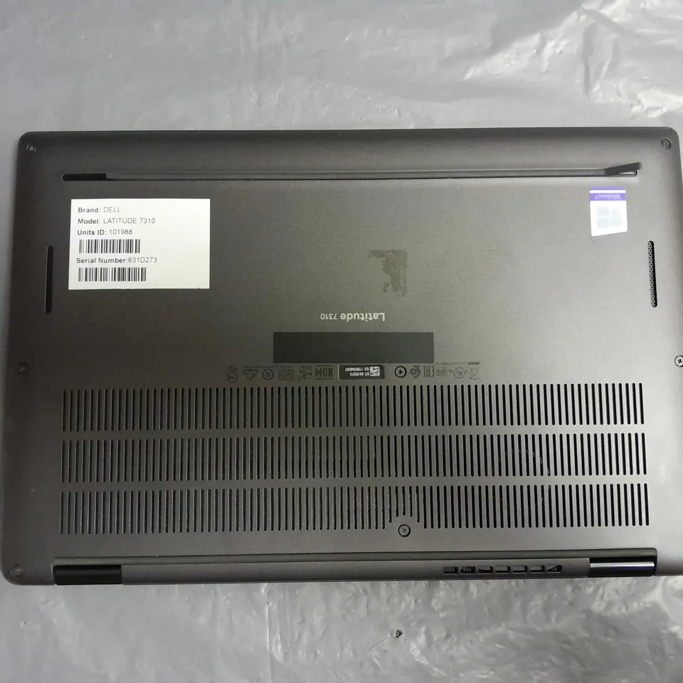 DELL LATITUDE 7310 LAPTOP IN BLACK 