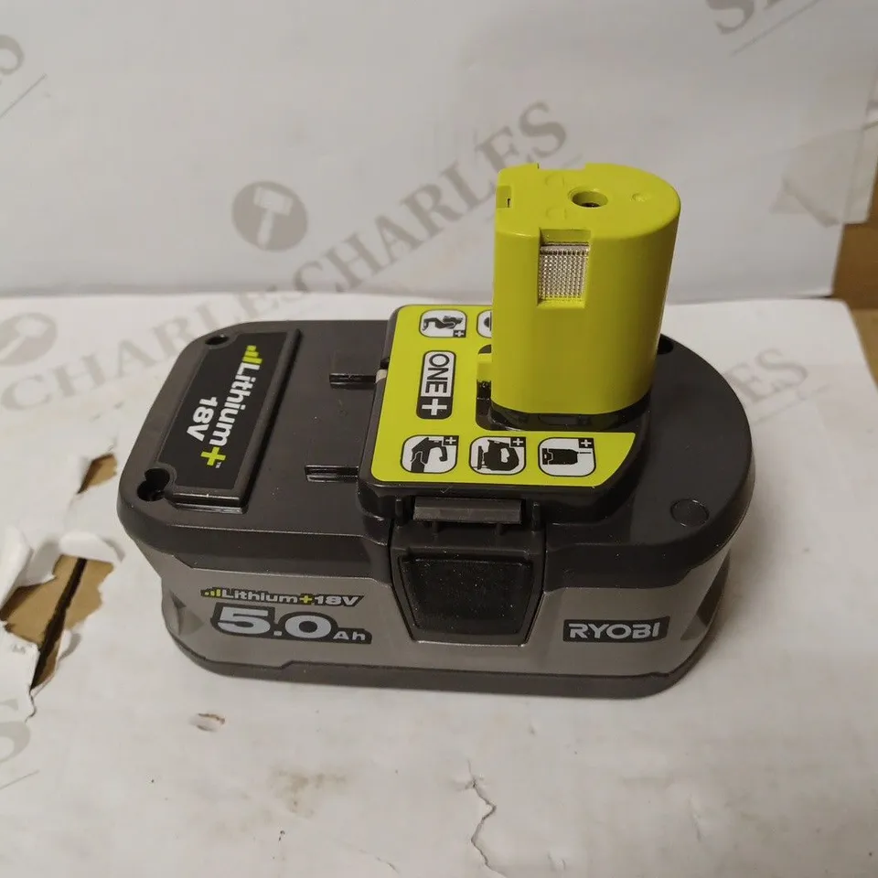 RYOBI RB18L50 ONE+ LITHIUM+ 5.0AH BATTERY