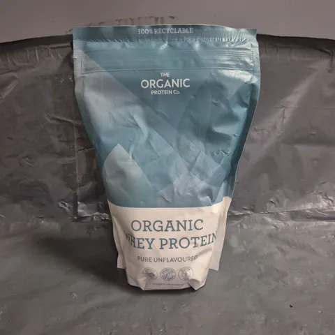 THE ORGANIC PROTEIN CO WHEY PROTEIN SUPPLEMENT UNFLAVOURED 400G