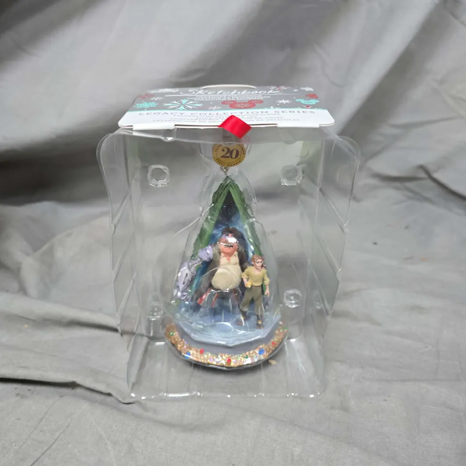 LOT OF 6 DISNEY LEGACY COLLECTION SERIES ORNAMENTS