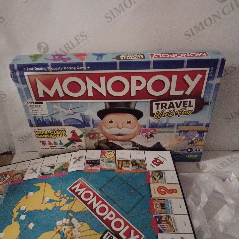 MONOPOLY TRAVEL WORLD TOUR