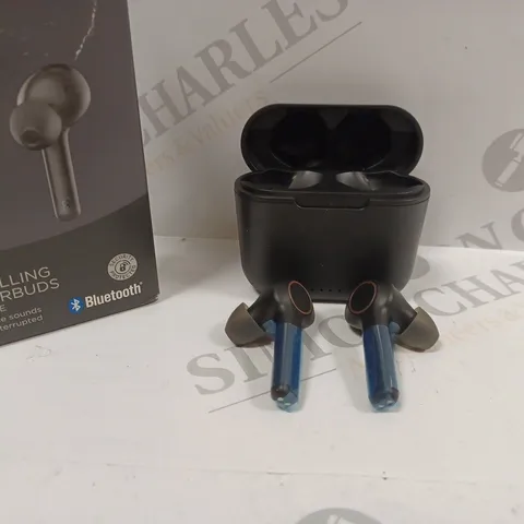 BOXED ASDATECH BLUETOOTH NOISE CANCELLING WIRELESS EARBUDS WITH CHARGING CASE ATA22AA044A