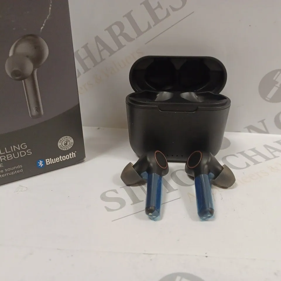 BOXED ASDATECH BLUETOOTH NOISE CANCELLING WIRELESS EARBUDS WITH CHARGING CASE ATA22AA044A