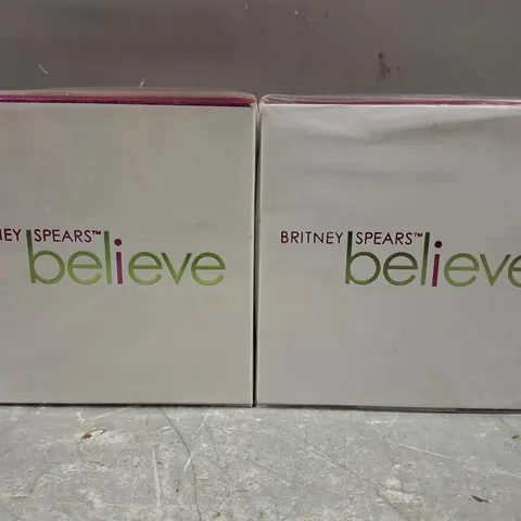 2 X 100ML BRITNEY SPEARS BELIEVE EAU DE PARFUM