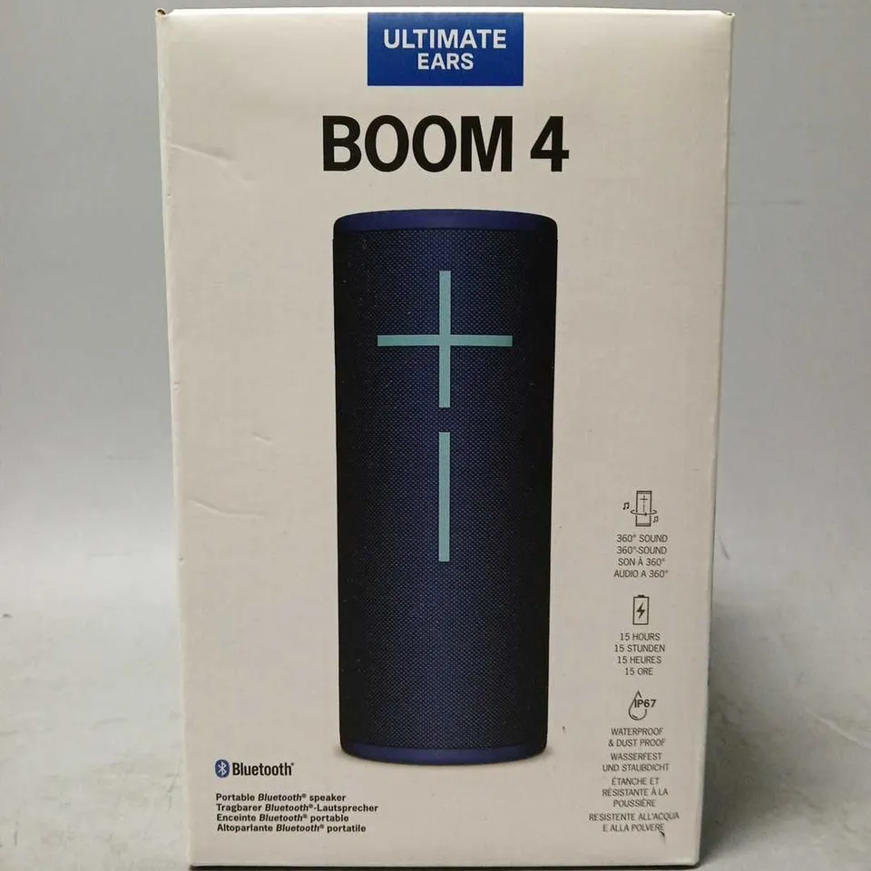 SEALED ULTIMATE EARS BOOM 4 