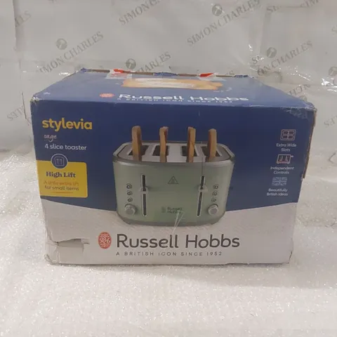 BOXED RUSSELL HOBBS 4 SLICE TOASTER 