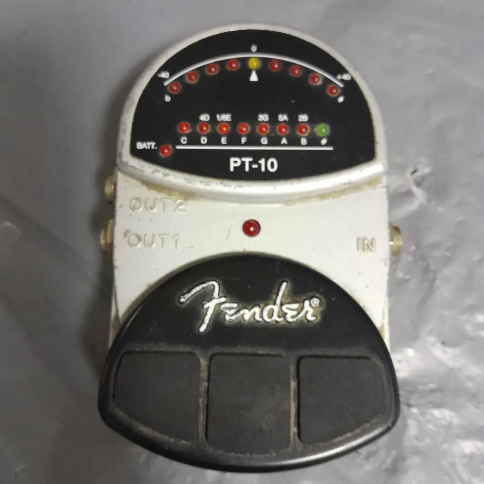 UNBOXED FENDER PT-10 GUITAR PEDAL