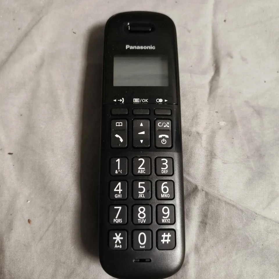 PANASONIC KX-TGB610 DIGITAL CORDLESS PHONE – BLACK