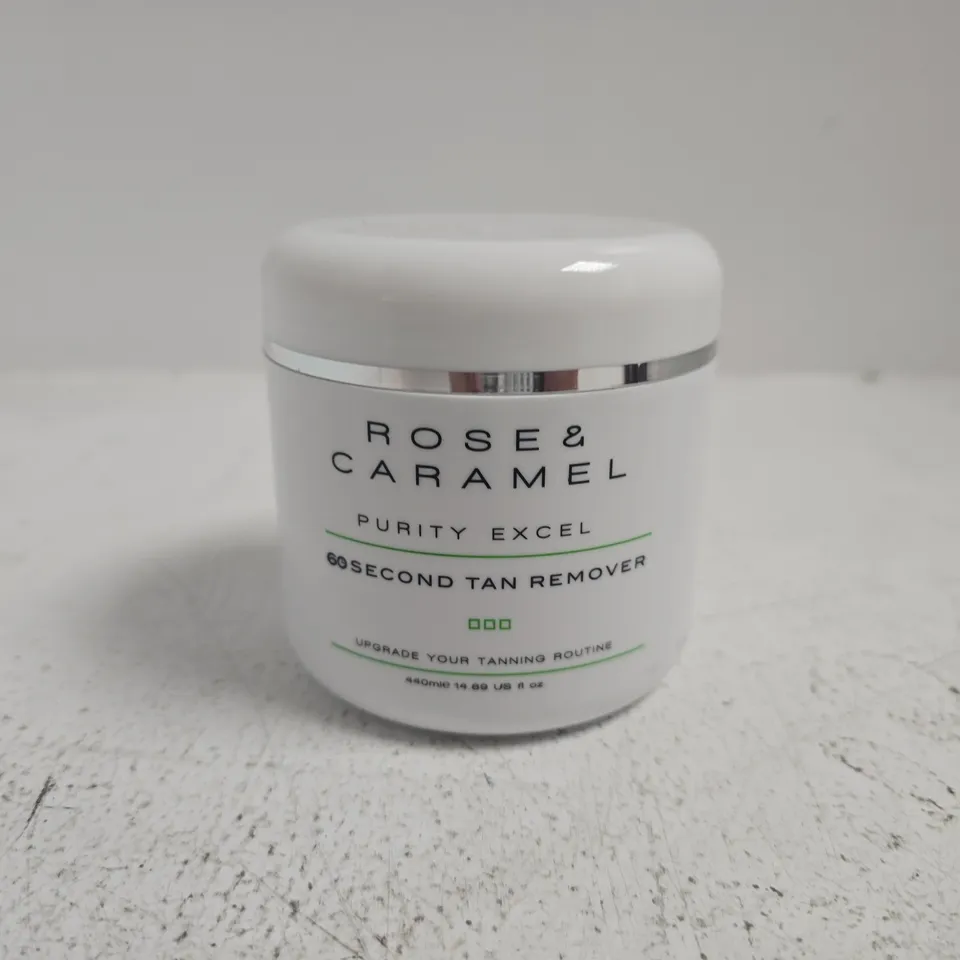 ROSE & CARAMEL PURITY EXCEL 60-SECOND TAN REMOVER (440ML)