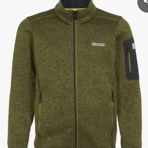 REGATTA CHILD FLEECE NEWHILL NEPHITE GREEN AGE14 YEARS