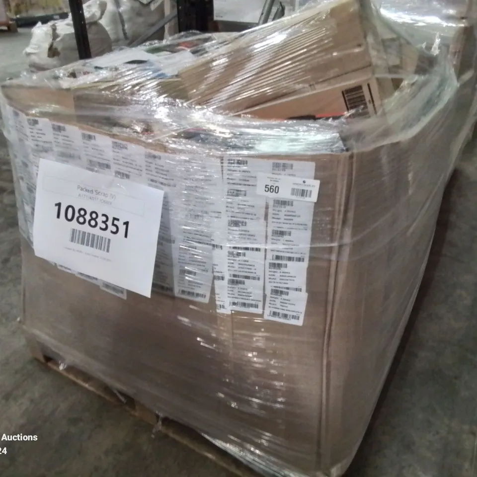 PALLET OF APPROXIMATELY 65 UNPROCESSED RAW RETURN HOUSEHOLD AND ELECTRICAL GOODS TO INCLUDE;