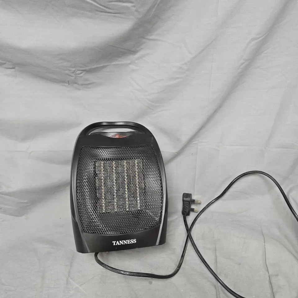 TANNESS PORTABLE ELECTRIC HEATER – BLACK