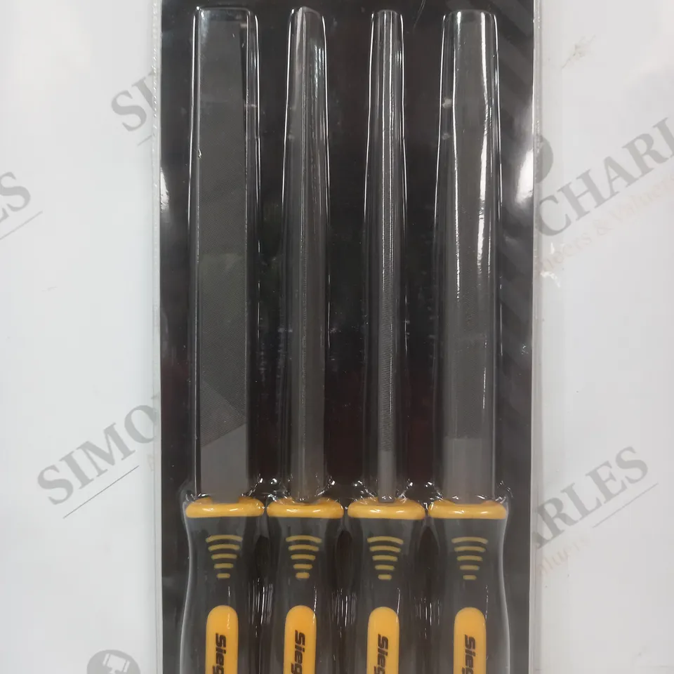 SIEGEN TOOLS BY SEALEY S0629 4 PIECE FILE SET