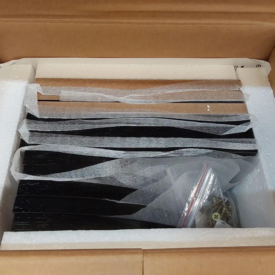 BOXED CORNER SHELF - BLACK (1 BOX)