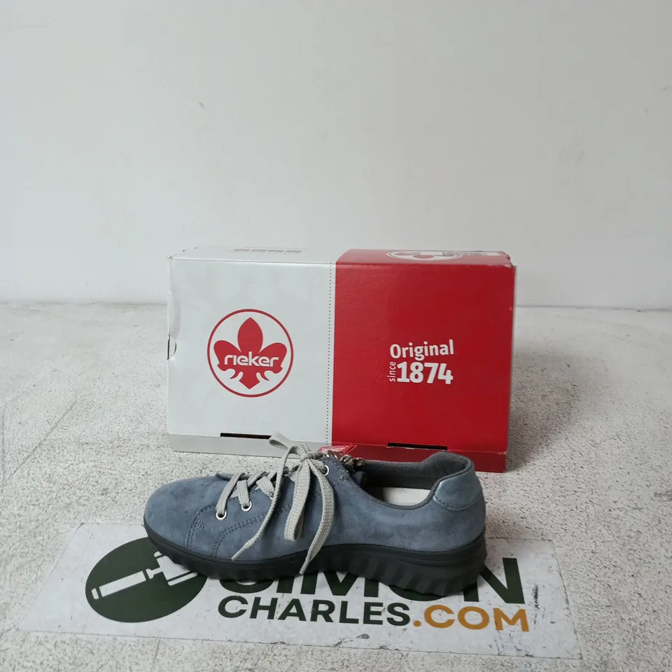 BOXED IEKER BLUE CASUAL SHOES – EUR 39