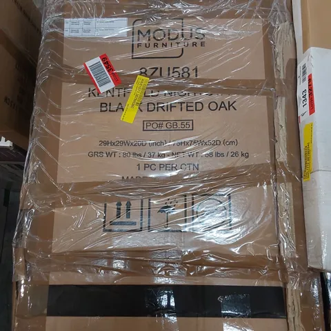 BOXED LITE 2 DRAWER METAL BEDSIDE TABLE