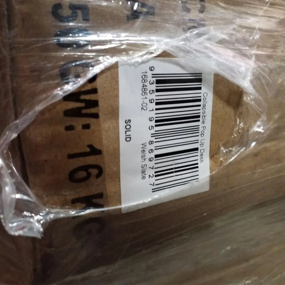 PALLET CONTAINING ASSORTED BRAND NEW PRODUCTS INCLUDING PHONE STANDS, COLLAPSIBLE DESKS, PANTS & LUNCH TOTES