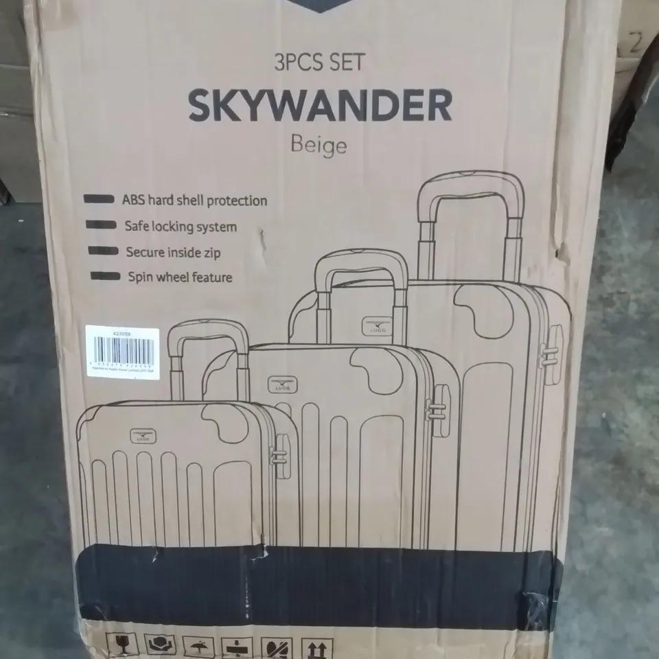 BOXED LUGG SKYWANDER LUGGAGE