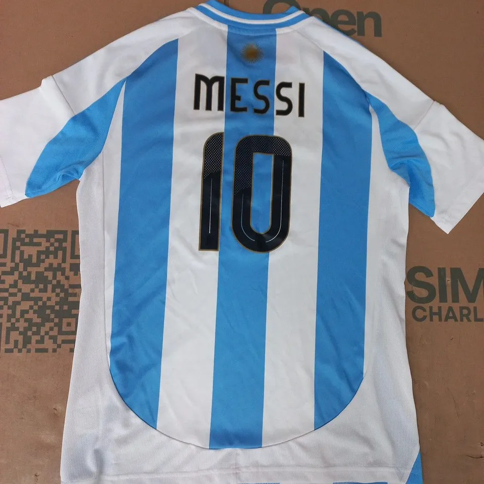 ADIDAS KID'S ARGENTINA HOME JERSEY SIZE 13-14 YEARS