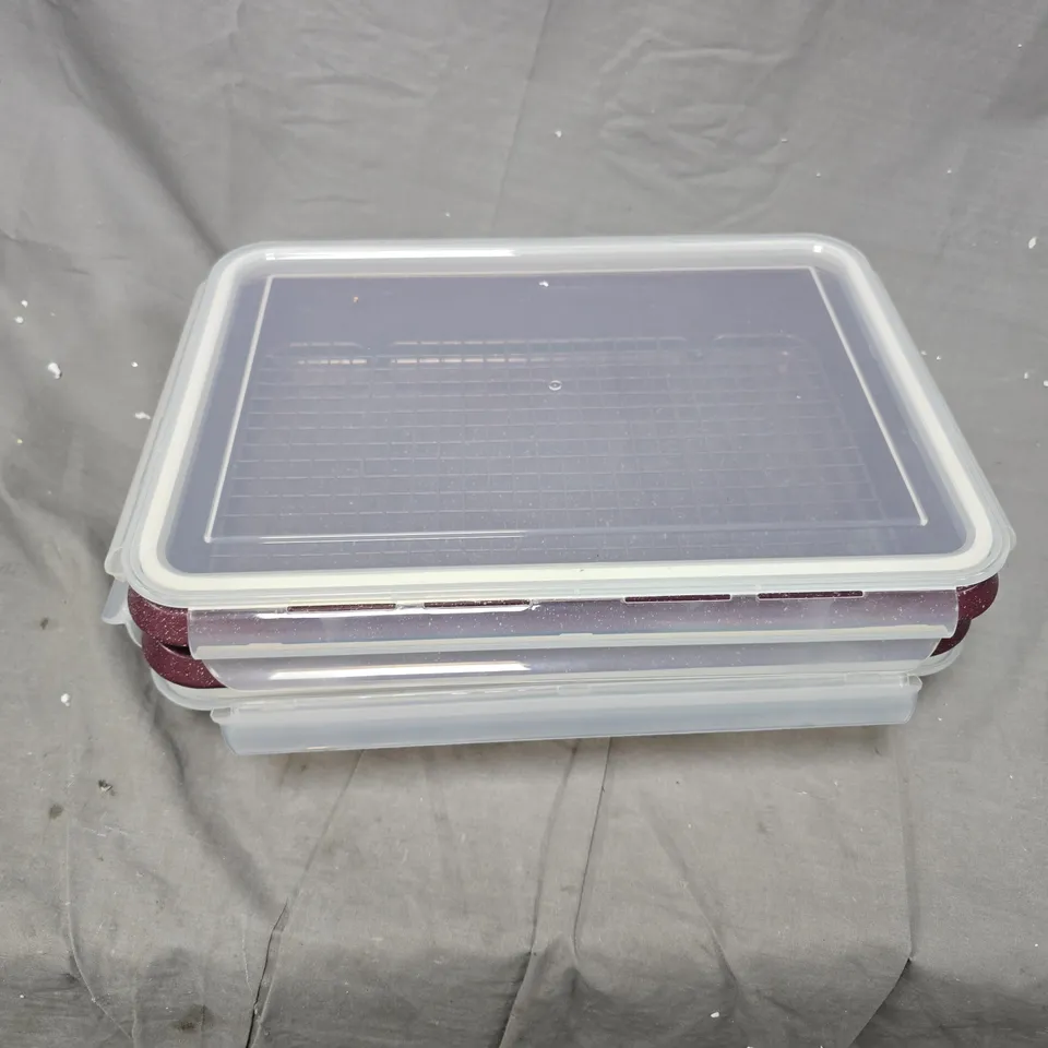 CURTIS STONE SET OF 2 DURA-PAN+ ROAST & BAKE STORE PAN