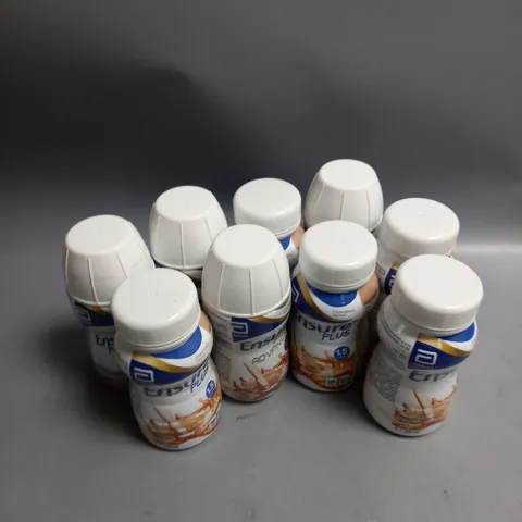 LOT OF APPROX 9 ENSURE PLUS FOOD SUPPLEMENT DRINKS. VARIOUS FLAVOURS 