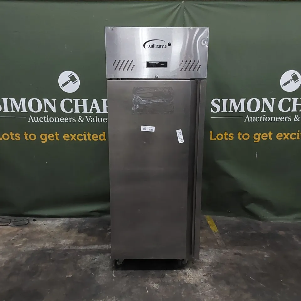 WILLIAMS COMMERCIAL LJ1SA R290 R1 SINGLE DOOR UPRIGHT FREEZER 