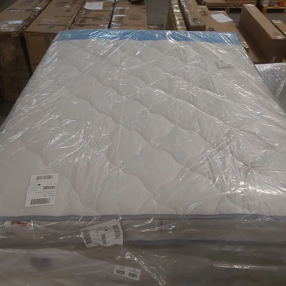 QUALITY BAGGED DESIGNER KING SIZE 150cm AIRSPRUNG LUXURY QUILTED MEDIUM MATTRESS RRP £259