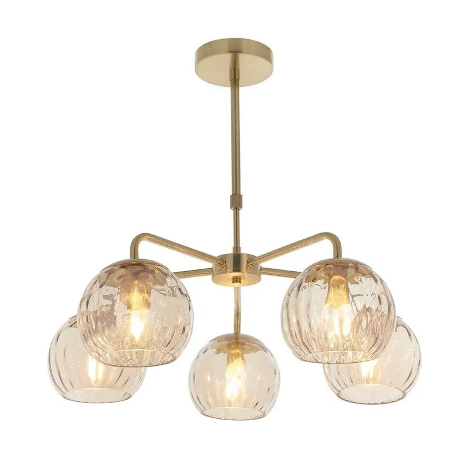 BOXED KRISTOPHER 5-LIGHT CHANDALIER