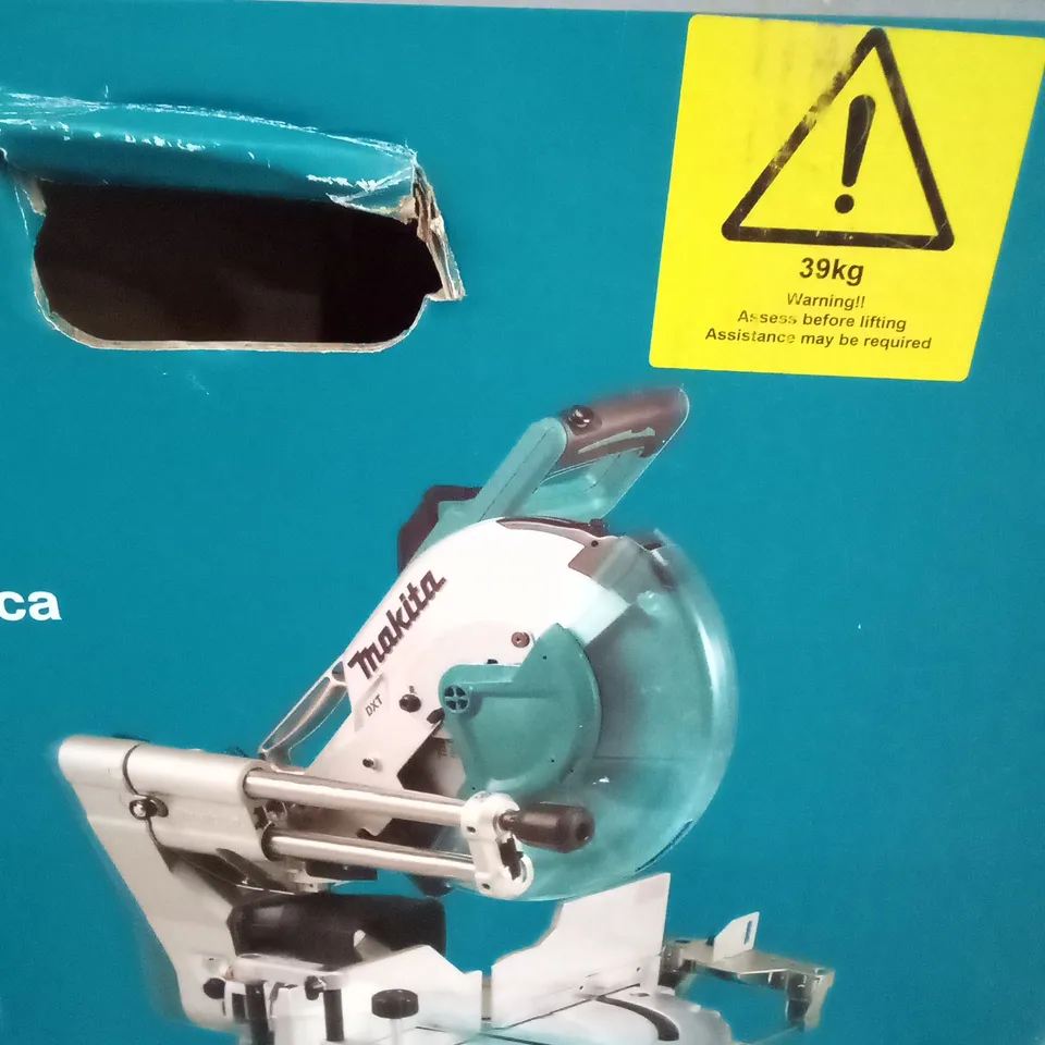 BOXED MAKITA 12" SLIDE COMPOUND MITRE SAW 