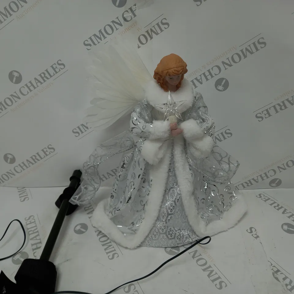 MR CHRISTMAS FIBER OPTIC ANIMATED ANGEL