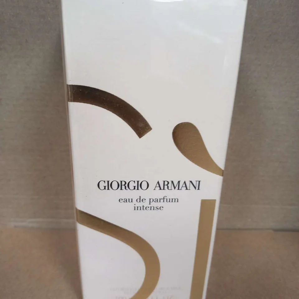 BOXED AND SEALED GIORGIO ARMANI INTENSE EAU DE PARFUM 100ML