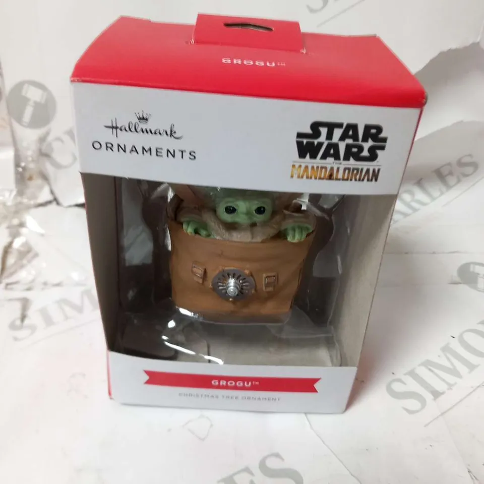 FIVE BRAND NEW STAR WARS MANDALORIAN HALLMARK GROGU ORNAMENTS