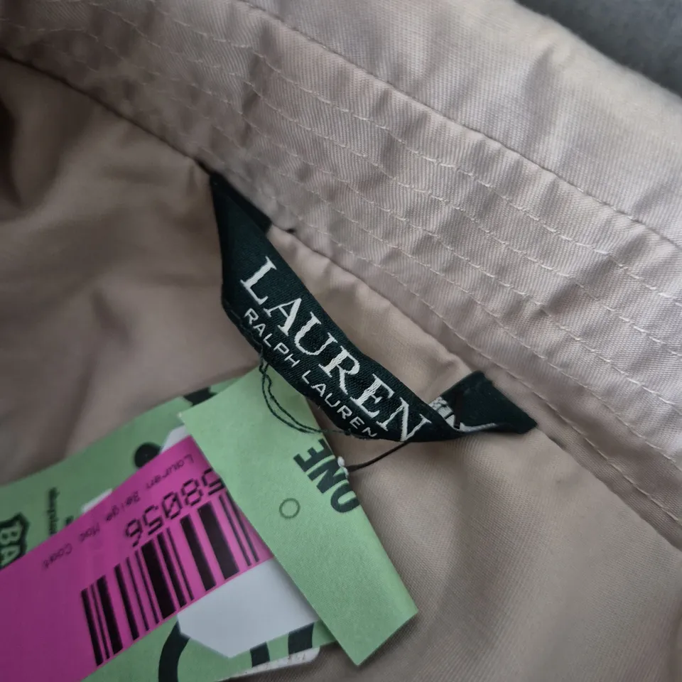 LAUREN RALPH LAUREN BEIGE MAC COAT – WOMEN'S - SIZE UNSPECIFIED