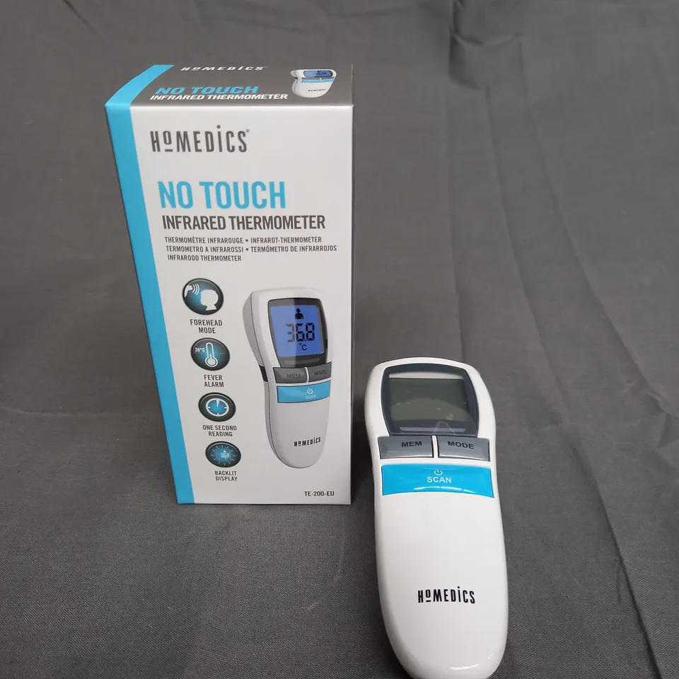 HOMEDICS NO TOUCH INFRARED THERMOMETER