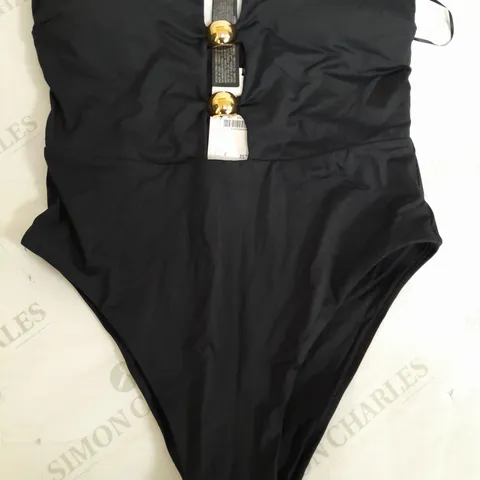 ZARA BLACK SWIMMING COSTUME - EUR LARGE 