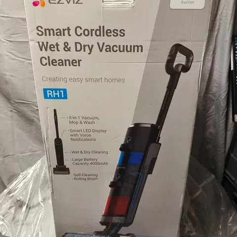 EZVIZ RH1 SMART CORDLESS WET & DRY VACUUM CLEANER – BOXED