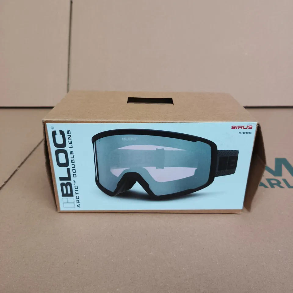 BLOC SNOW GOGGLES WITH ARCTIC DOUBLE LENSES 