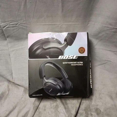 BOSE QUIETCOMFORT ULTRA HEADPHONES – BLACK (WITH CARRY CASE)