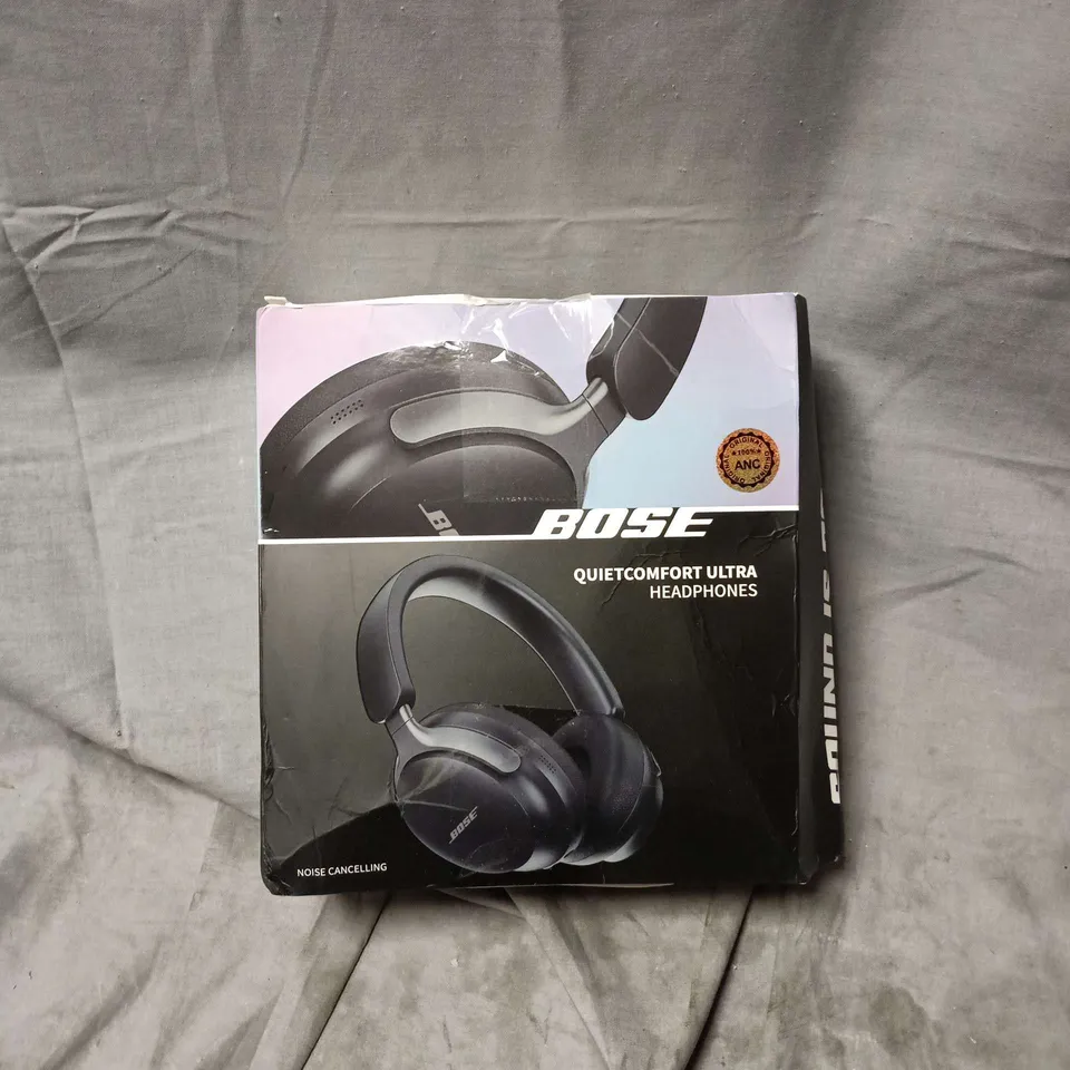 BOSE QUIETCOMFORT ULTRA HEADPHONES – BLACK (WITH CARRY CASE)
