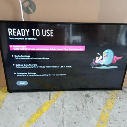 LG 43SM5KD 43" SIGNAGE DISPLAY DIGITAL SCREEN - COLLECTION ONLY