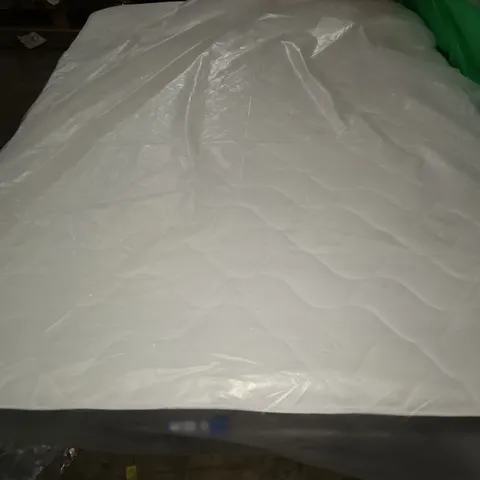 BAGGED WHITE NOISE NATURAL OPEN COIL MATTRESS - APPROX 150 X 200CM
