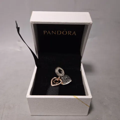 BOXED PANDORA ROSE GOLD DANGLE CHARM 
