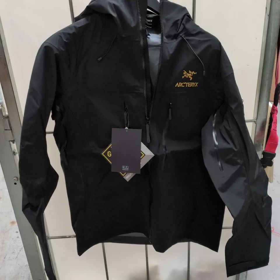 ARC'TERYX MEN'S JACKET – BLACK – SIZE M