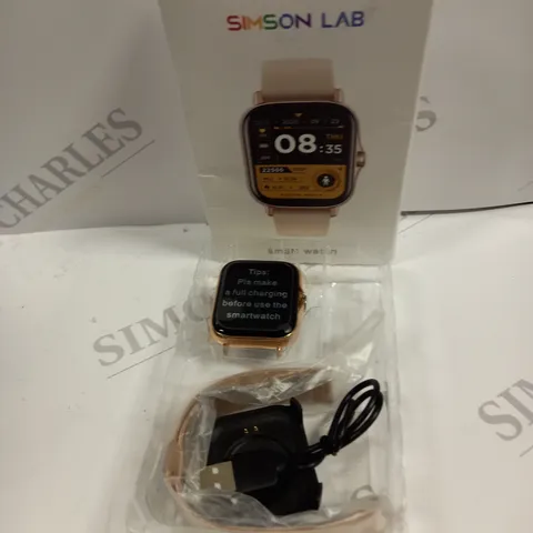 BOXED SIMSON LAB FITNESS TRACKER SMART WATCH 