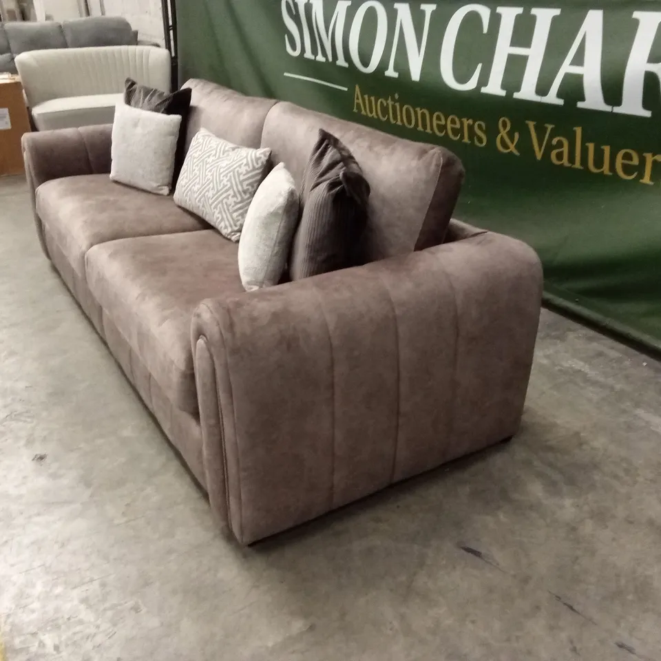 AMARA 4 SEATER SOFA - CHOCOLATE RRP £1349