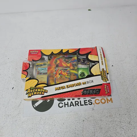 POKEMON MEGA EMBOAR EX BOX OPENED