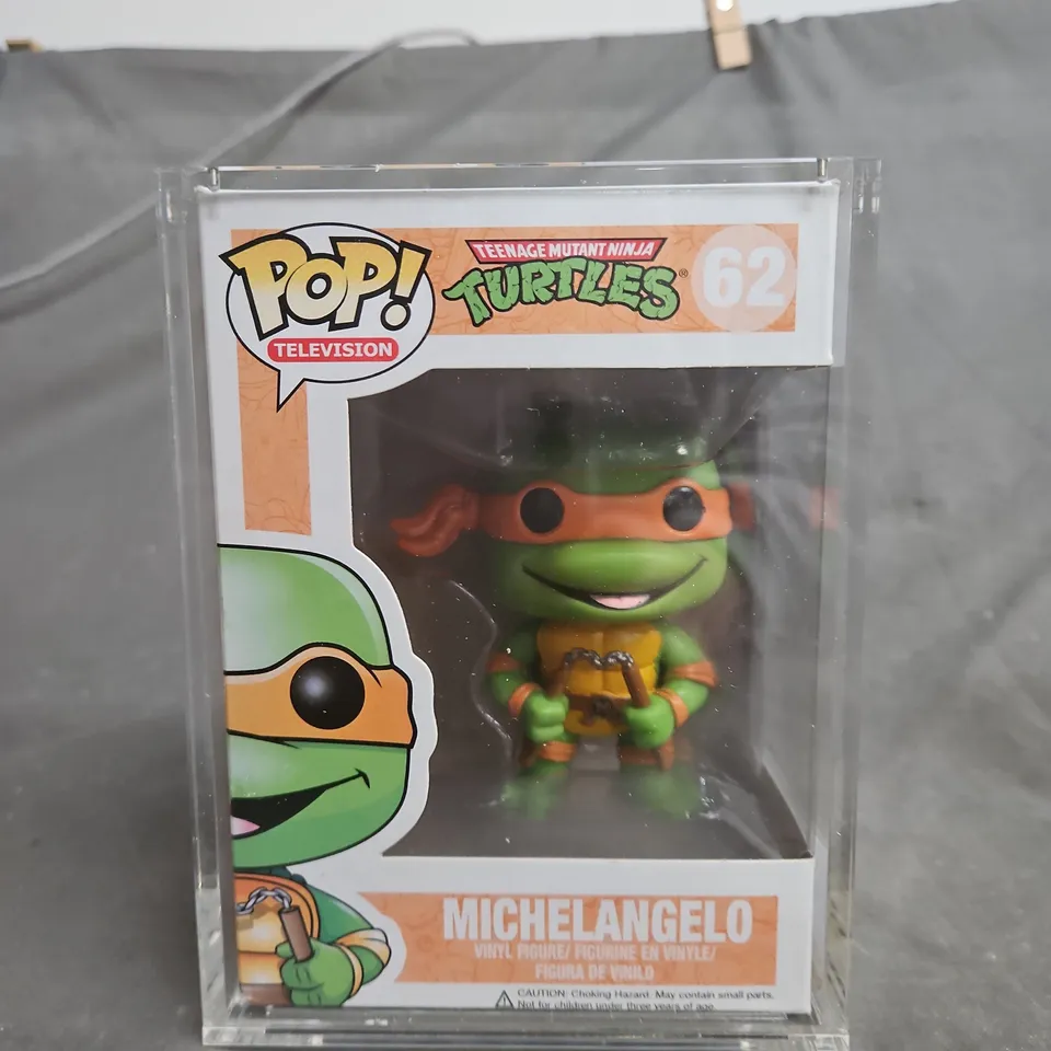 FUNKO POP! MICHELANGELO – BOXED VINYL FIGURE, TMNT #62