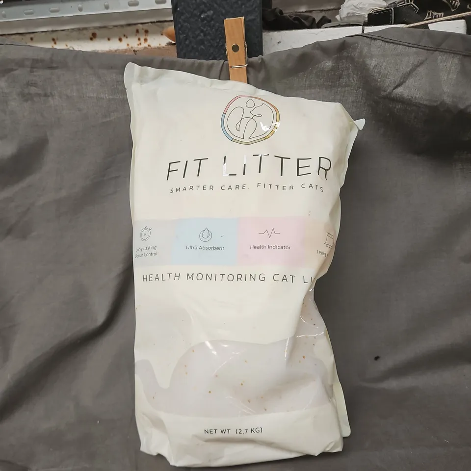 FIT LITTER, SMART CAT LITTER HEALTH MONITORING 2.7KG BAG